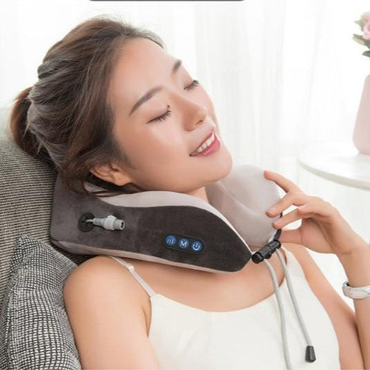 Portable U-Shaped Electric Neck & Shoulder Massager - Variety Essential