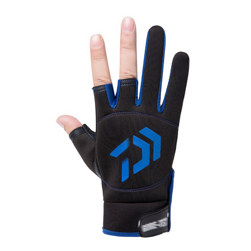 Windproof Waterproof Outdoor Fingerless Fishing Gloves - Variety Essential