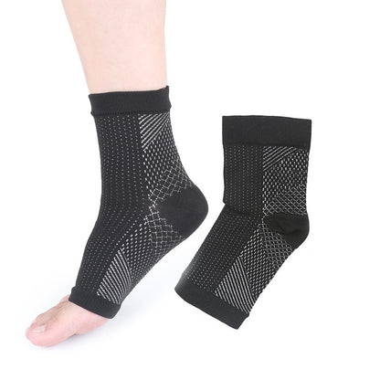 Compression Foot Sleeve Open Toe Sports Socks for Swelling Relief - Variety Essential