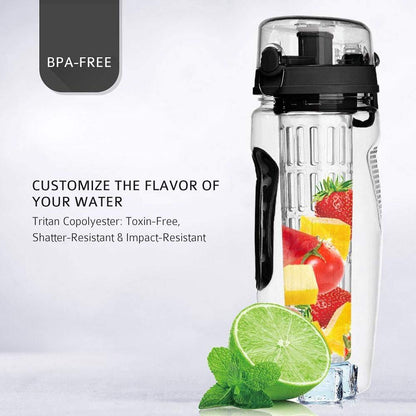 1000ml Water Fruit Bottle BPA Free