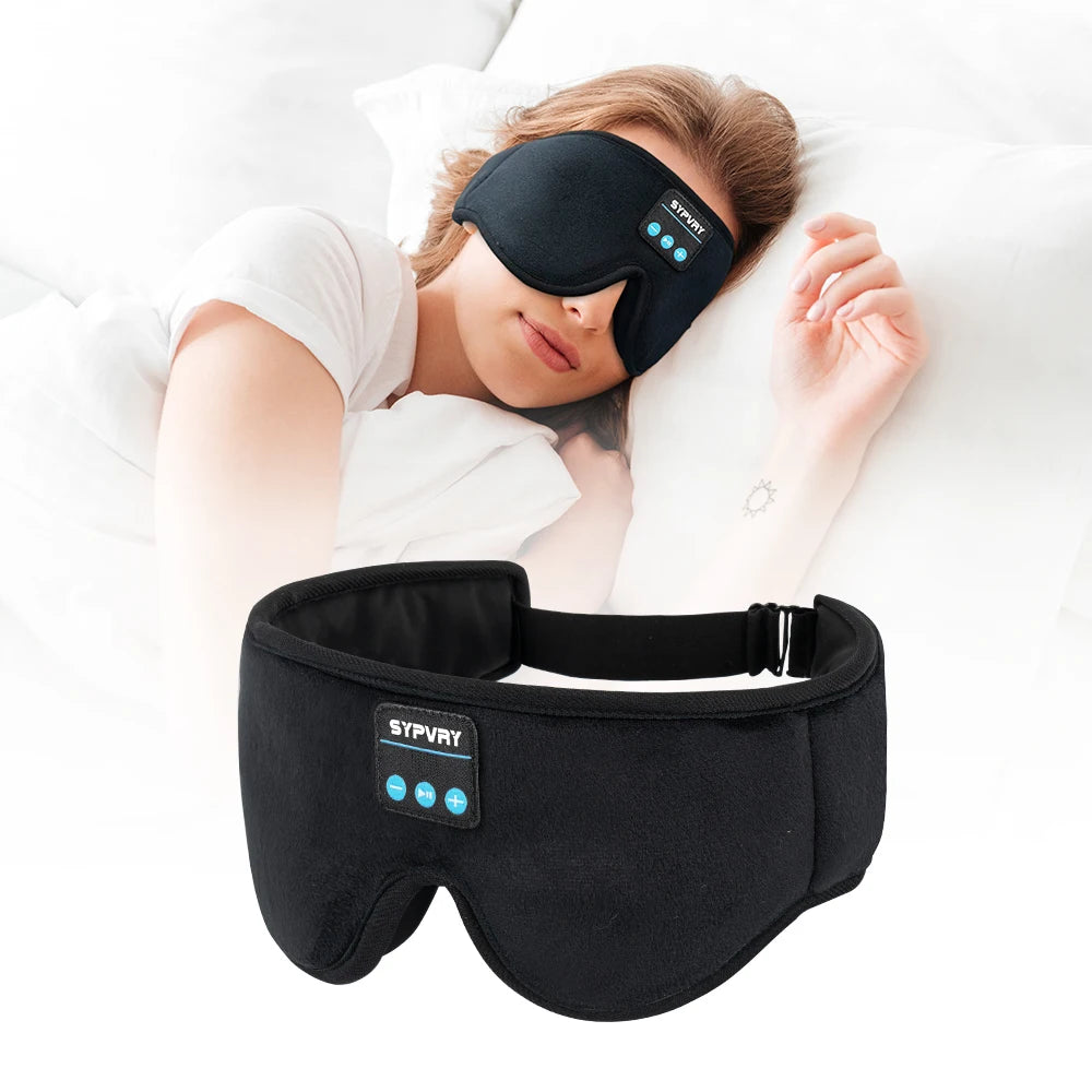 3D Eye Mask Bluetooth Sleep Comfortable Music Bluetooth Headset