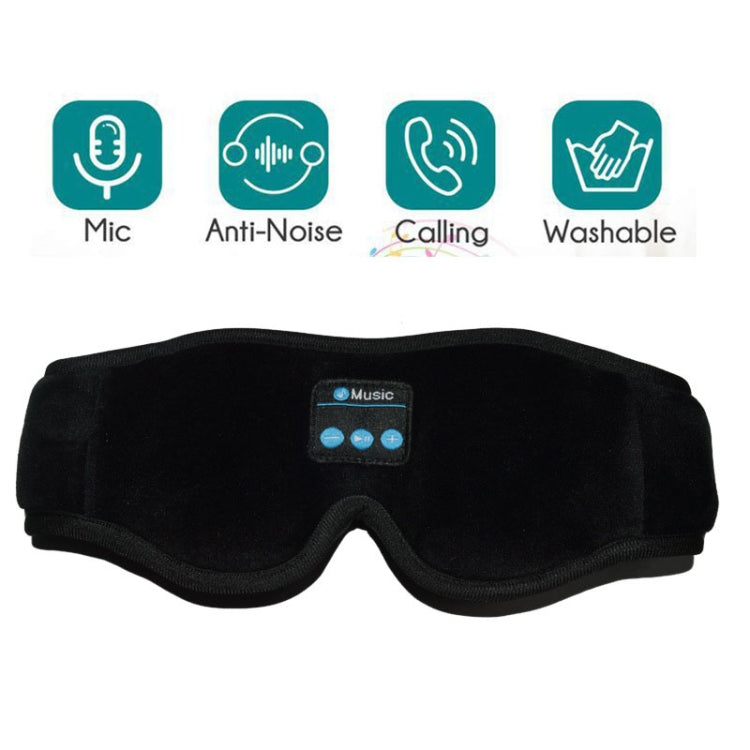 3D Eye Mask Bluetooth Sleep Comfortable Music Bluetooth Headset