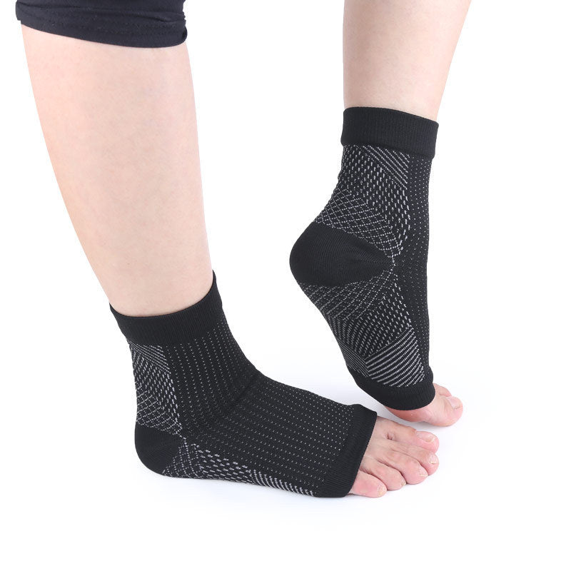 Compression Foot Sleeve Open Toe Sports Socks for Swelling Relief - Variety Essential